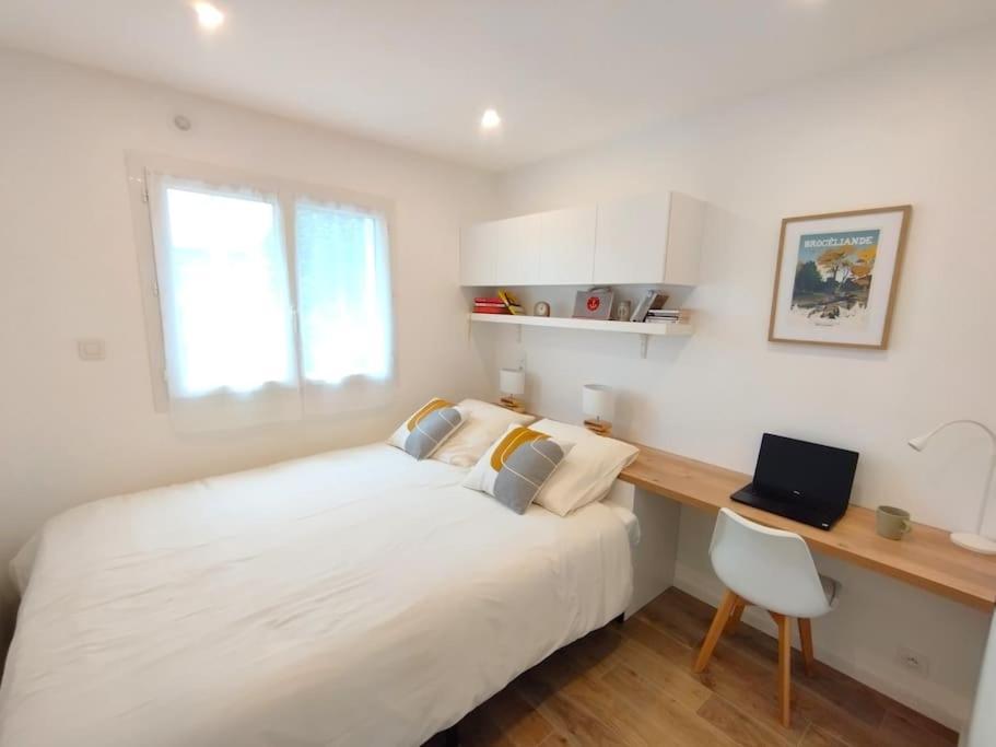 Logement Au Calme Avec Jardin Proche De Vannes Elven Extérieur photo