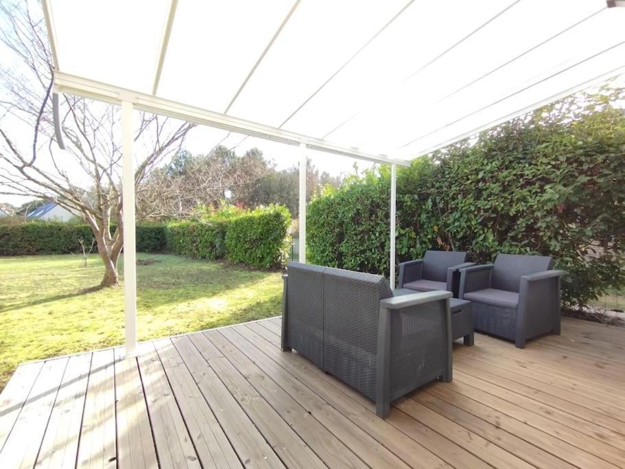 Logement Au Calme Avec Jardin Proche De Vannes Elven Extérieur photo