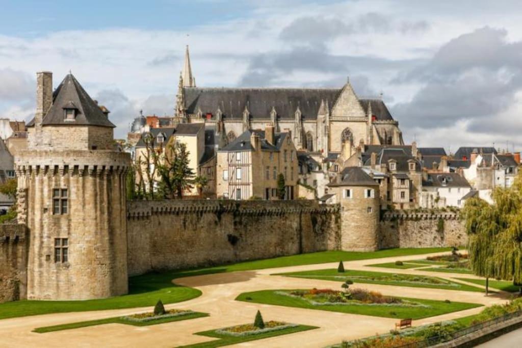 Logement Au Calme Avec Jardin Proche De Vannes Elven Extérieur photo